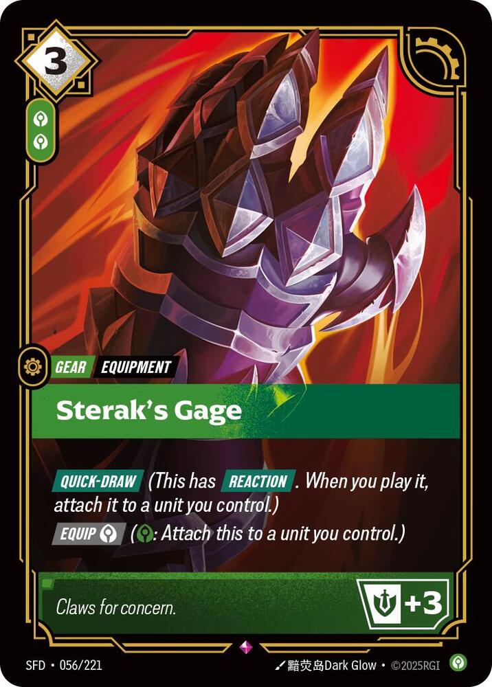 Steraks Gage (Spiritforged) - Foil
