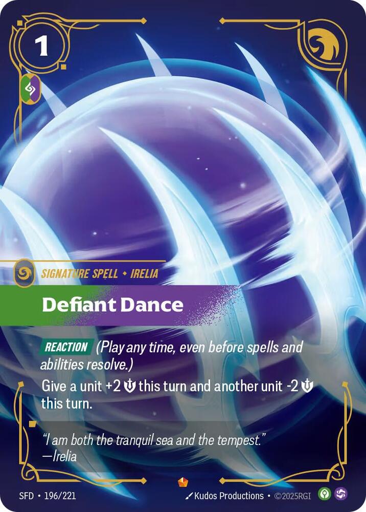 Defiant Dance (Spiritforged) - Foil