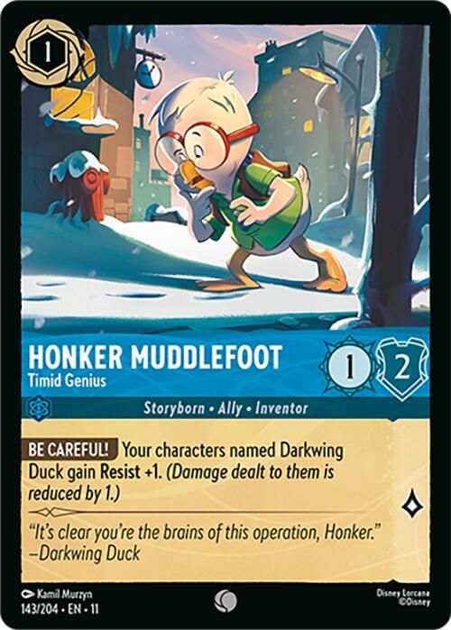 Honker Muddlefoot Timid Genius (Winterspell) - Cold Foil