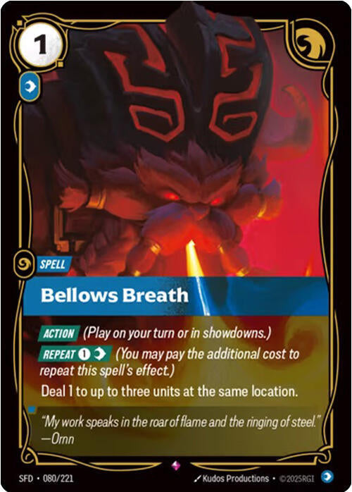 Bellows Breath (Spiritforged) - Foil
