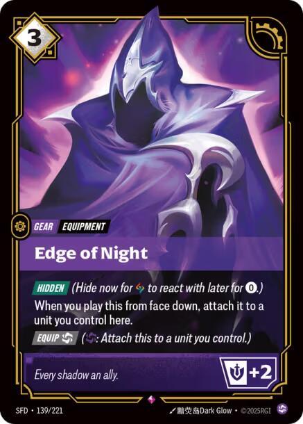 Edge of Night 139/221 (Spiritforged) - Foil