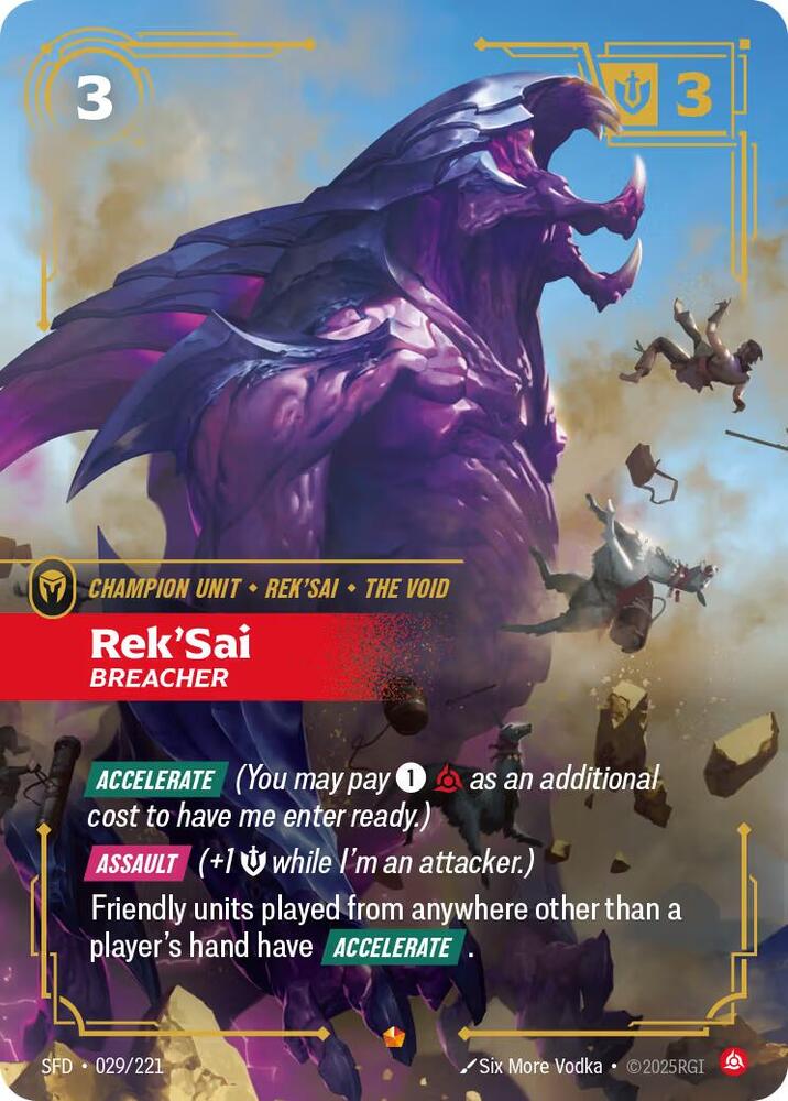 RekSai Breacher (Spiritforged) - Foil
