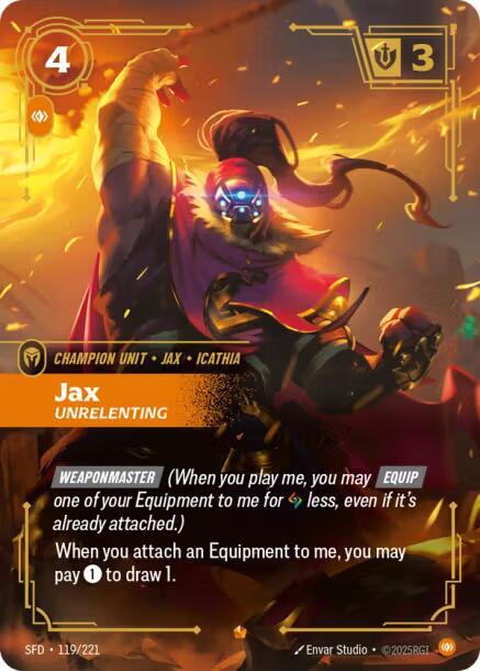 Jax Unrelenting (Spiritforged) - Foil
