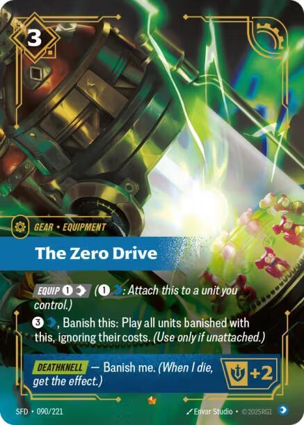 The Zero Drive (Spiritforged) - Foil