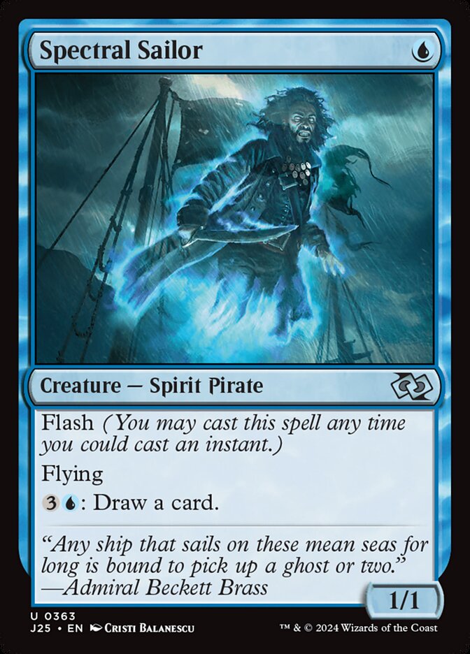 Spectral Sailor 363 (Foundations Jumpstart)
