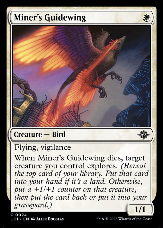 Miner's Guidewing 24/291 (The Lost Caverns of Ixalan) - Foil