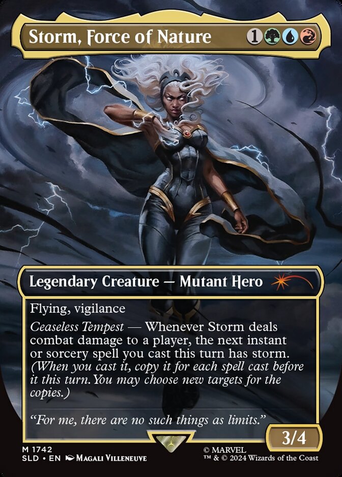 Storm, Force of Nature 1742 (Secret Lair Drop Series) - Borderless