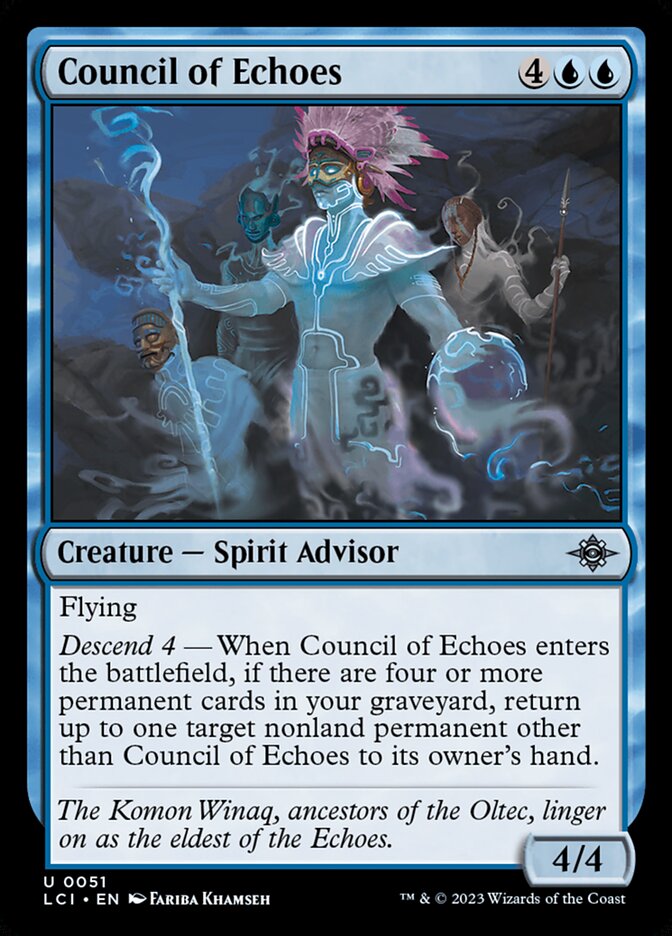 Council of Echoes 51/291 (The Lost Caverns of Ixalan) - Foil