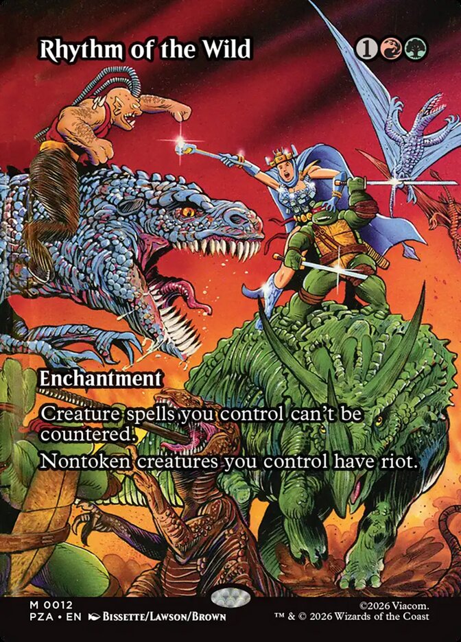 Rhythm of the Wild (Teenage Mutant Ninja Turtles Eternal-Legal)