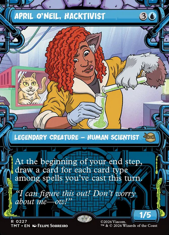 April O'Neil, Hacktivist (Teenage Mutant Ninja Turtles)