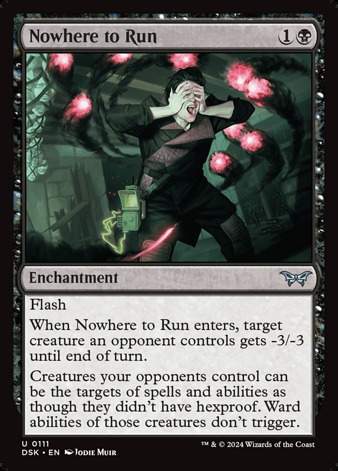 Nowhere to Run 111 (Duskmourn: House of Horror)