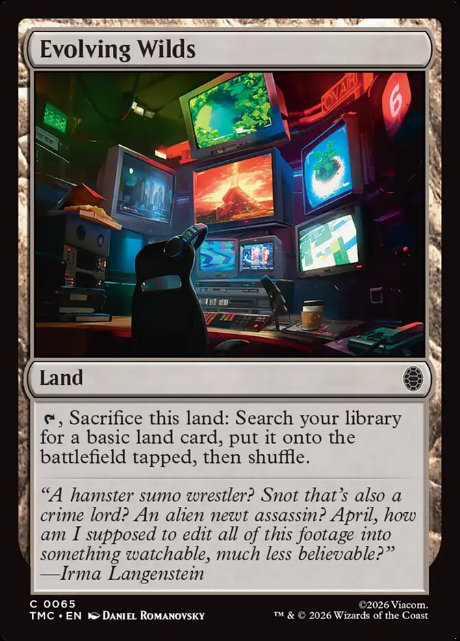 Evolving Wilds (Commander: Teenage Mutant Ninja Turtles)