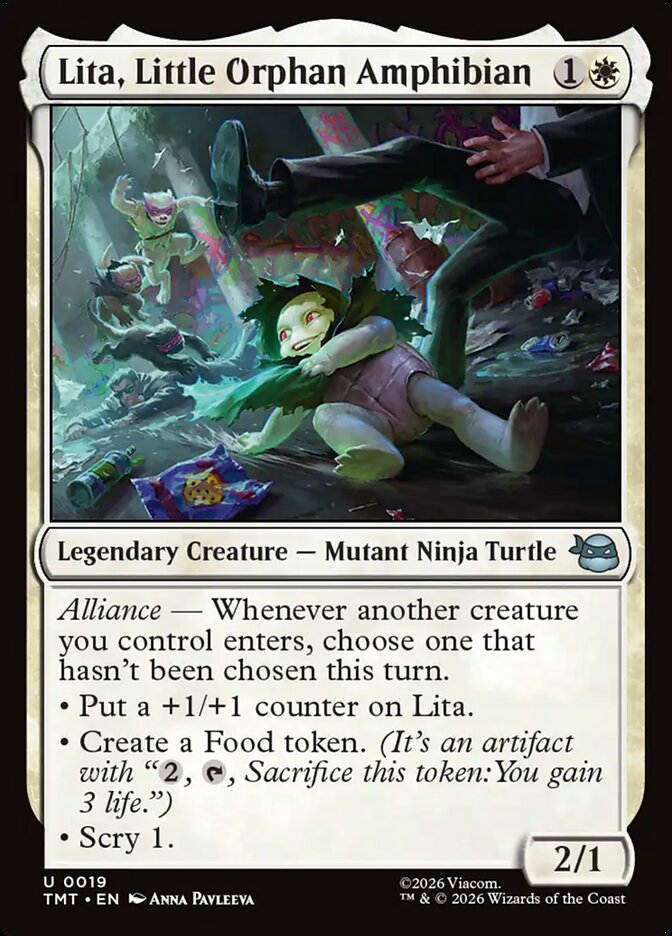 Lita, Little Orphan Amphibian (Teenage Mutant Ninja Turtles) - undefined