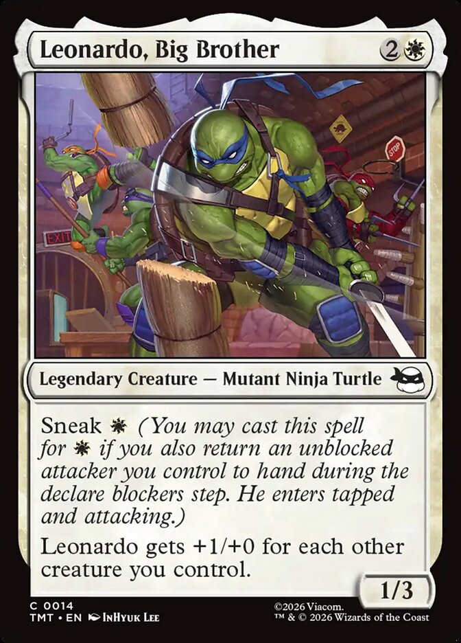 Leonardo, Big Brother 14 (Teenage Mutant Ninja Turtles) - Foil