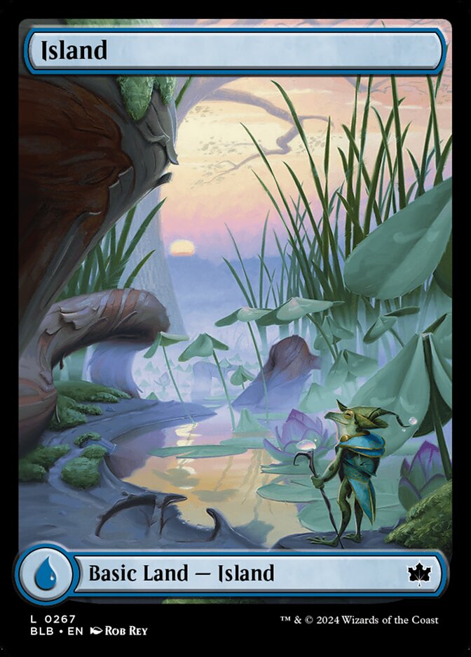 Island 267 (Bloomburrow) - Foil