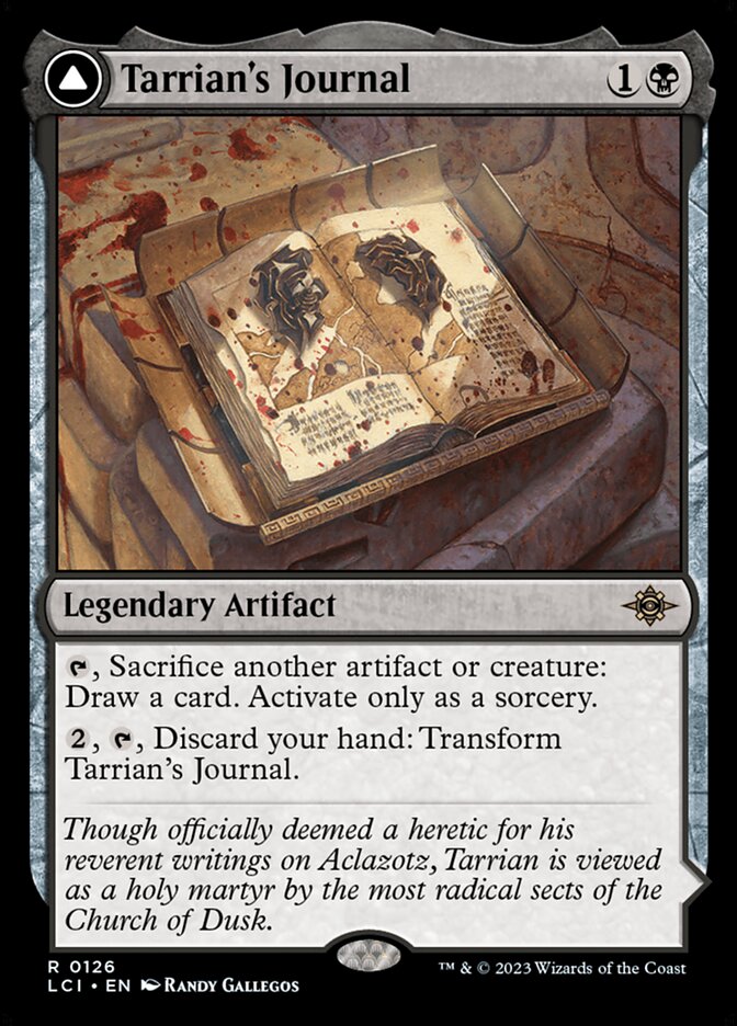 Tarrian's Journal // The Tomb of Aclazotz 126/291 (The Lost Caverns of Ixalan)