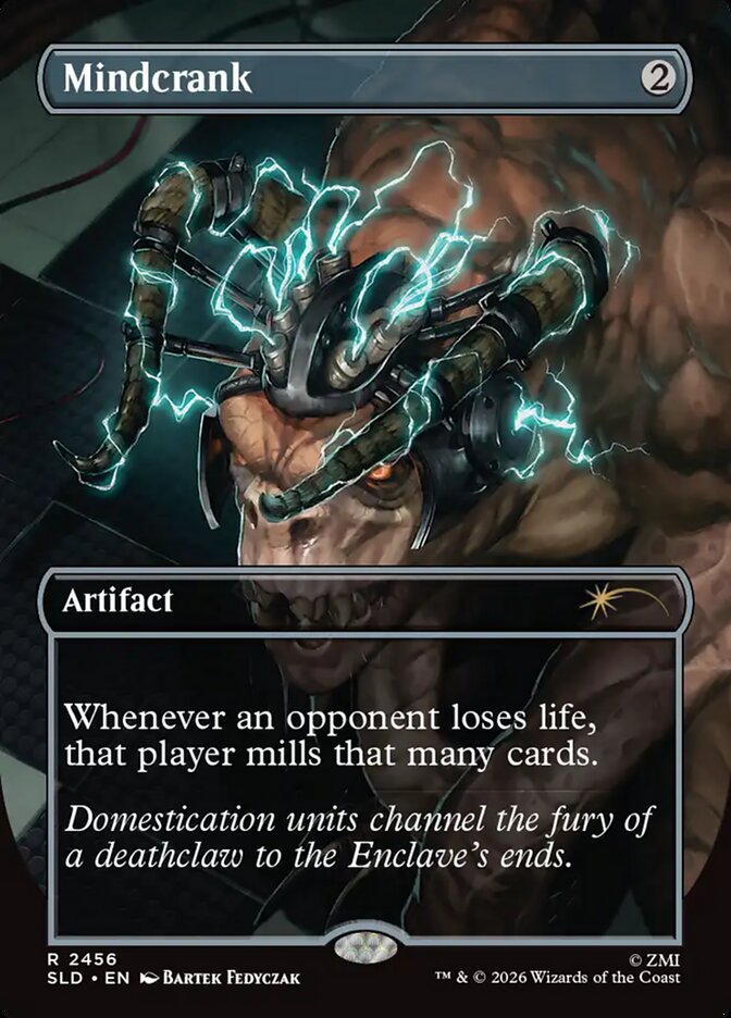 Mindcrank 2456 (Secret Lair Drop Series) - Borderless Foil