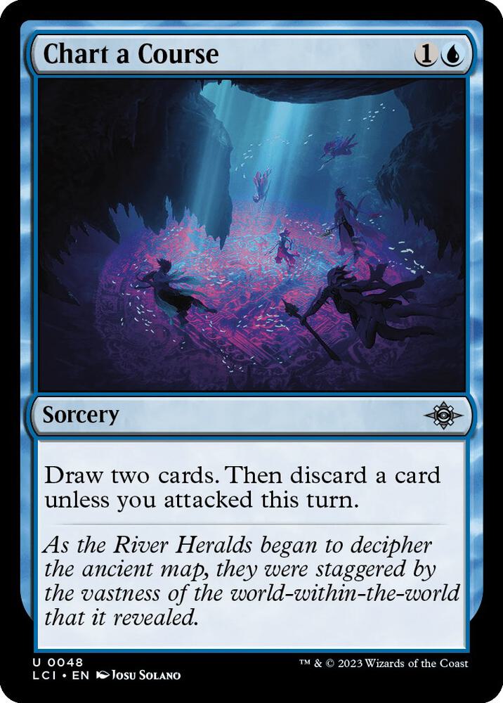 Chart a Course 48/291 (The Lost Caverns of Ixalan) - Foil