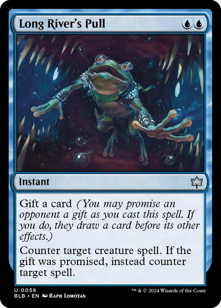 Long Rivers Pull 58 (Bloomburrow) - Foil