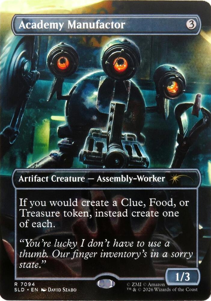Academy Manufactor 7094 (Secret Lair Drop Series) - Borderless
