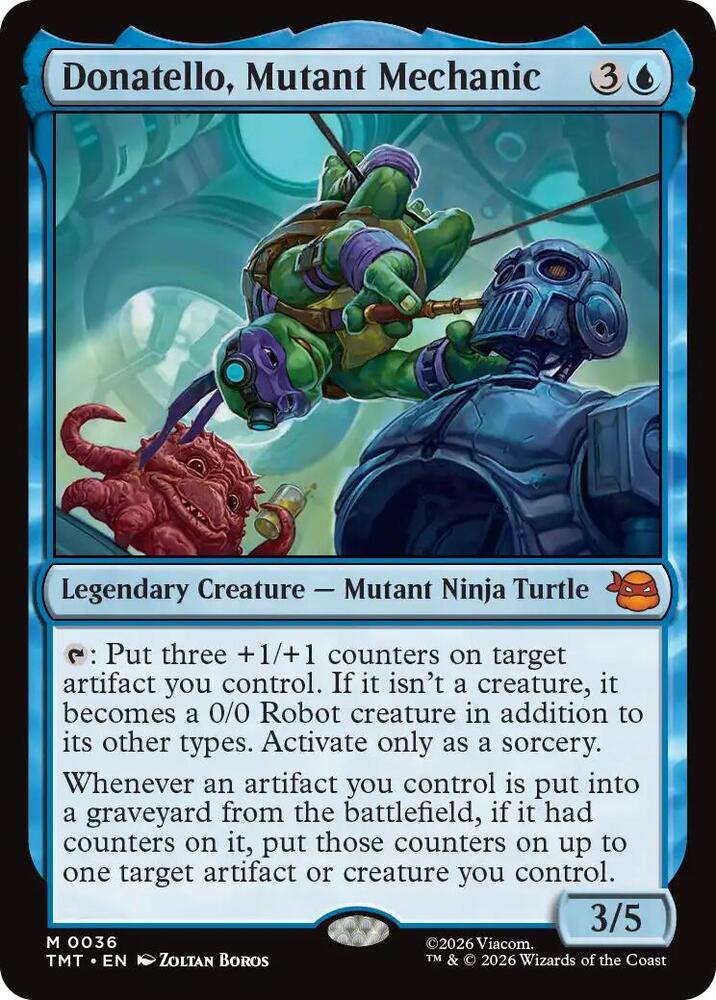 Donatello, Mutant Mechanic 36 (Teenage Mutant Ninja Turtles) - Foil