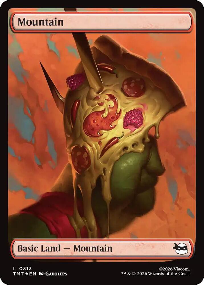 Mountain 313/190 (Teenage Mutant Ninja Turtles) - Full Art Surge Foil