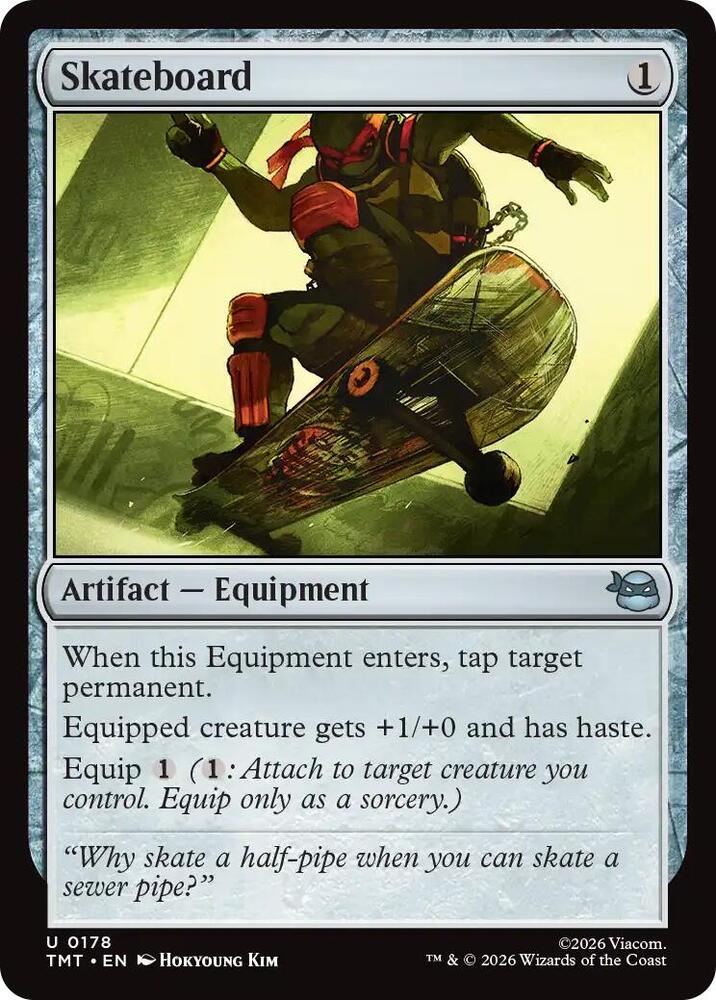 Skateboard 178 (Teenage Mutant Ninja Turtles) - Foil