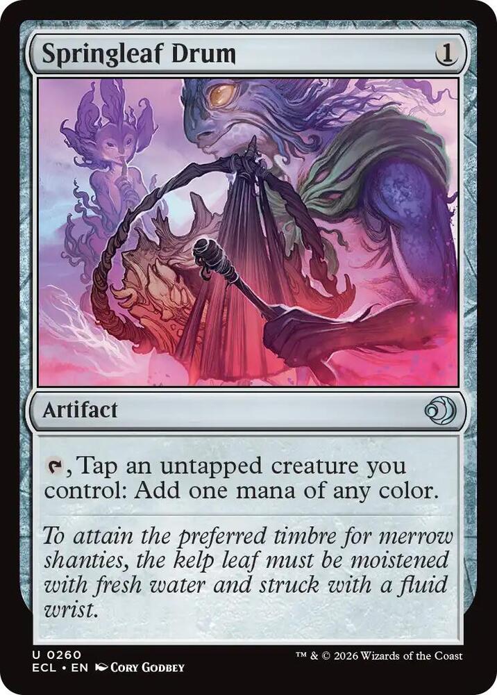 Springleaf Drum 260/273 (Lorwyn Eclipsed) - Foil
