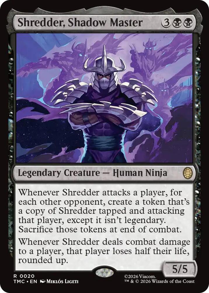 Shredder Shadow Master 20 (Commander: Teenage Mutant Ninja Turtles)