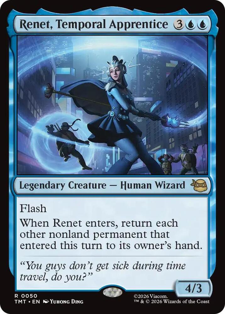 Renet, Temporal Apprentice 50 (Teenage Mutant Ninja Turtles) - Foil