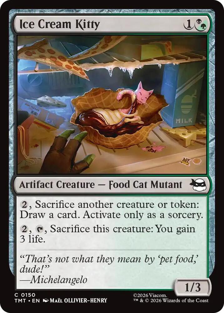 Ice Cream Kitty 150 (Teenage Mutant Ninja Turtles) - Foil