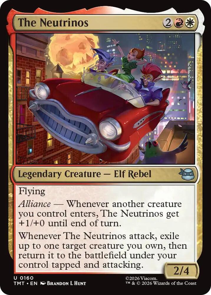The Neutrinos 160/190 (Teenage Mutant Ninja Turtles) - Foil