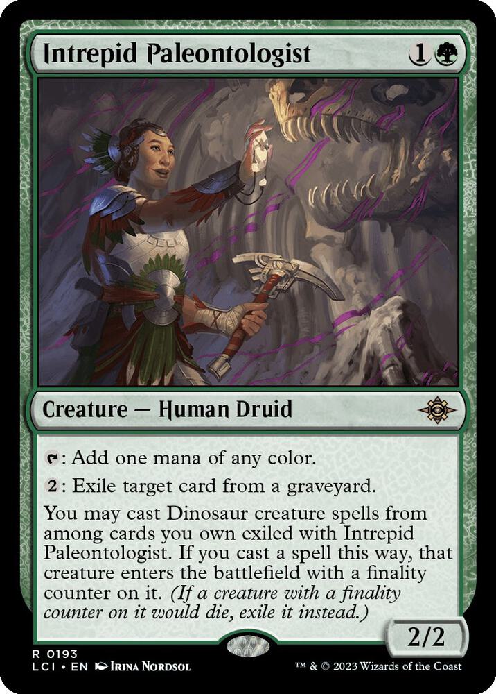 Intrepid Paleontologist 193/291 (The Lost Caverns of Ixalan)