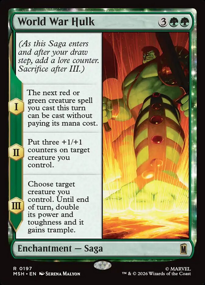 World War Hulk 197 (Marvel Super Heroes) - Foil