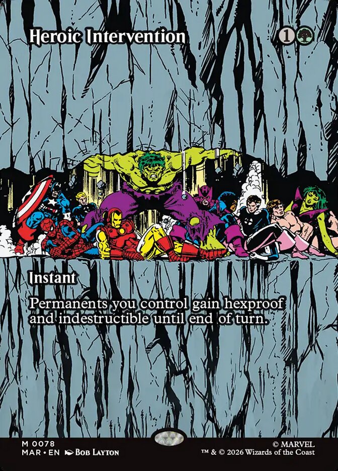 Heroic Intervention 78 (Marvel Universe Eternal-Legal) - Borderless