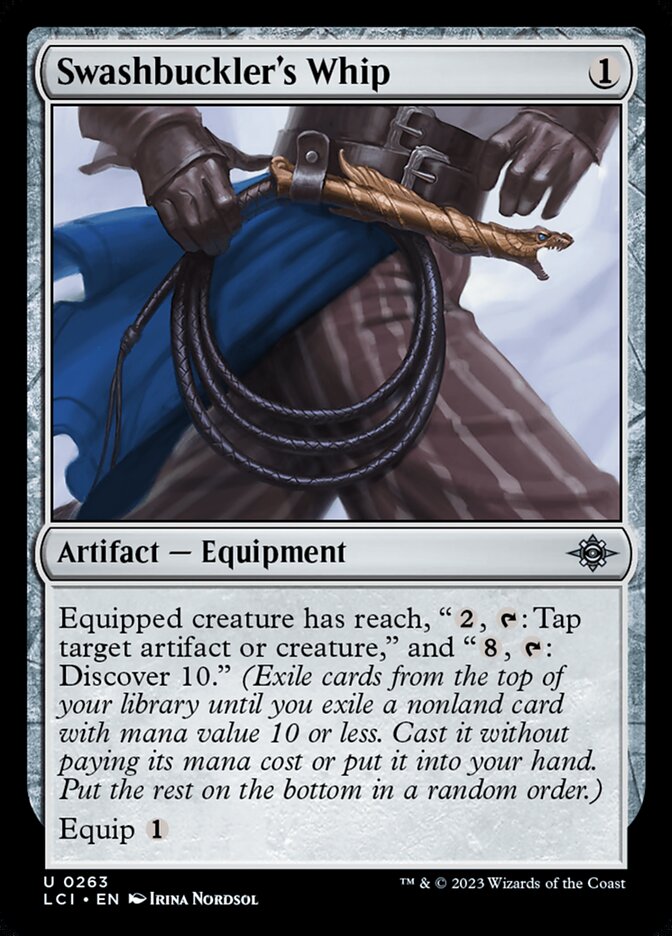 Swashbuckler's Whip 263/291 (The Lost Caverns of Ixalan) - Foil