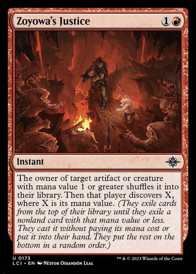 Zoyowas Justice 173 (The Lost Caverns of Ixalan) - Foil