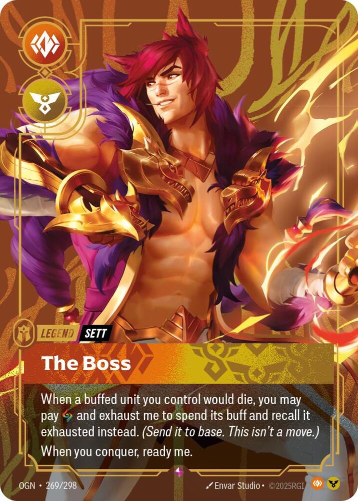 Sett - The Boss 269/298 (Origins) - Foil