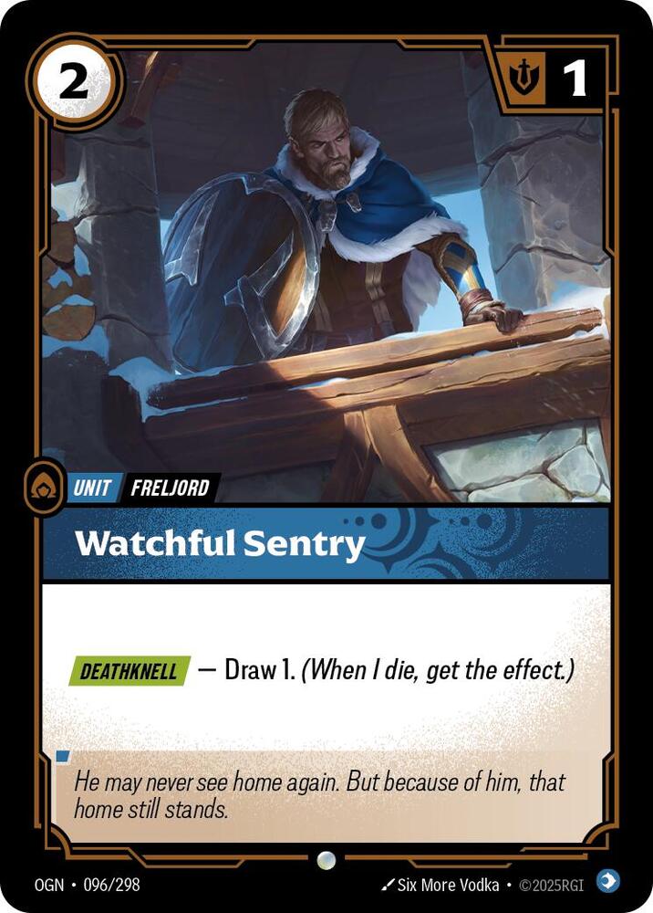 Watchful Sentry 096/298 (Origins) - Foil