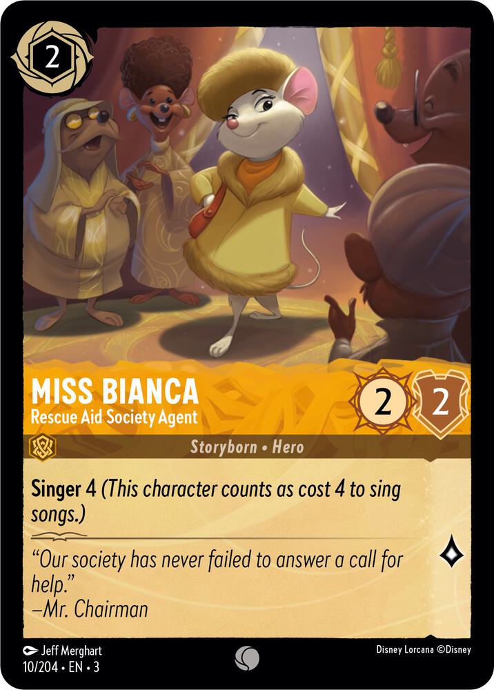 Miss Bianca Rescue Aid Society Agent (Into the Inklands)