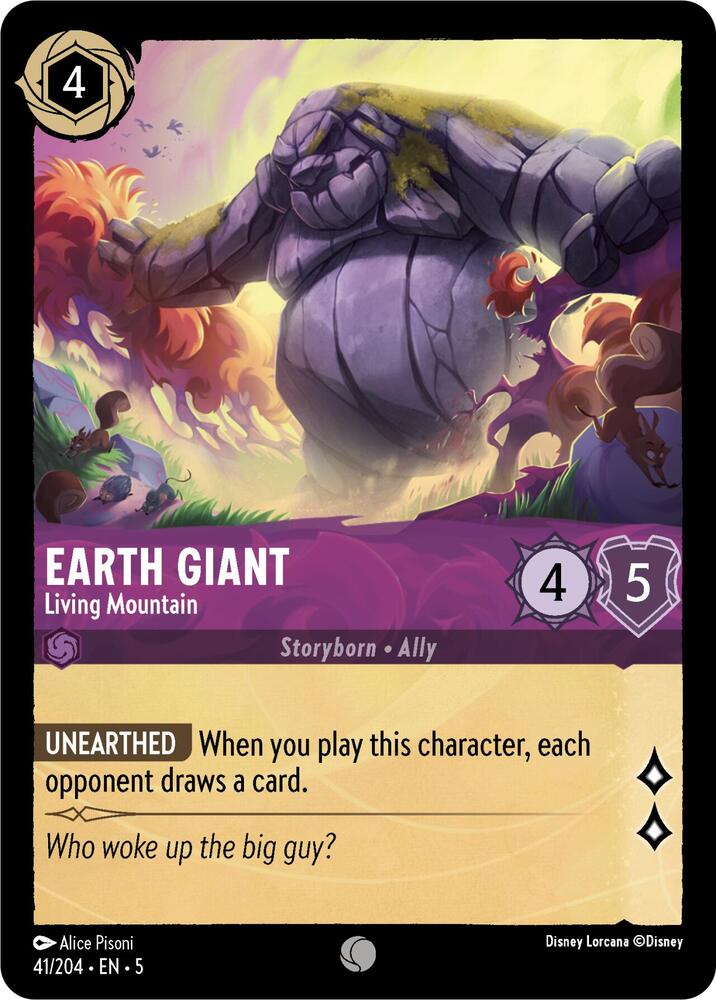 Earth Giant Living Mountain (Shimmering Skies)