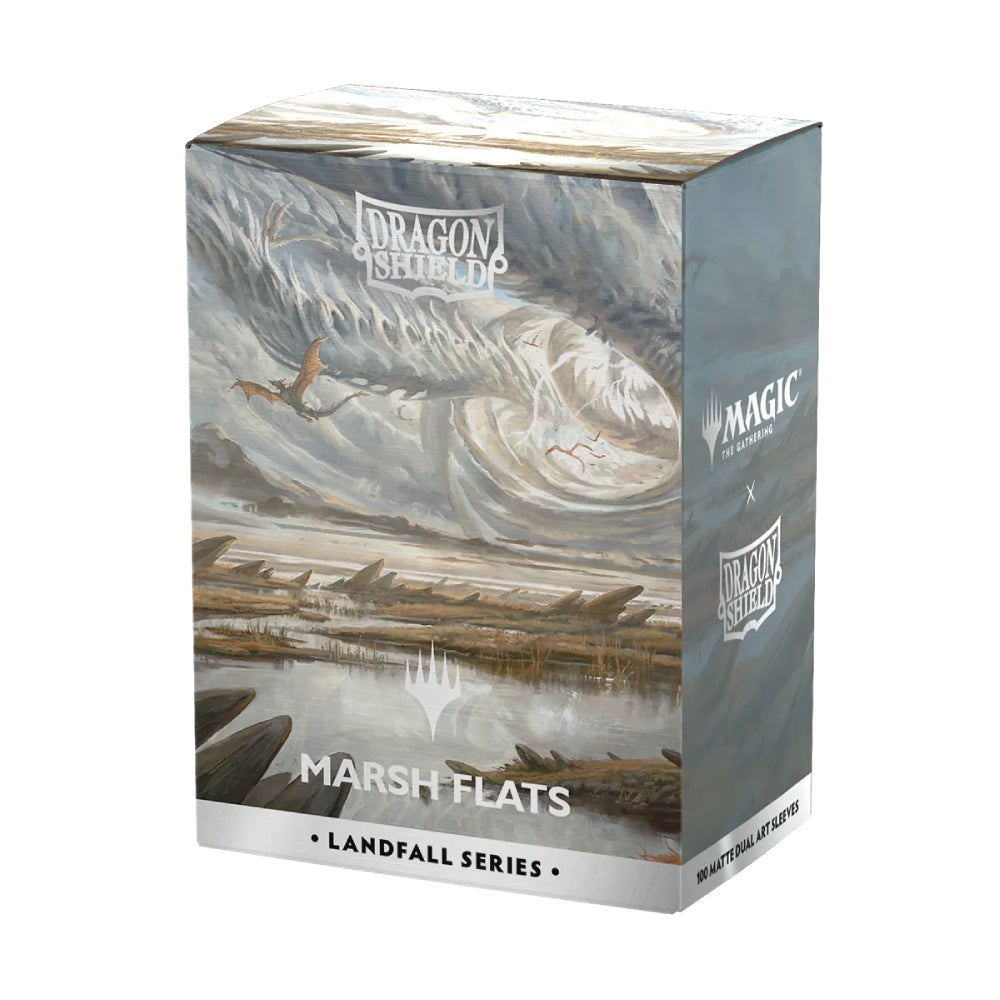 Dragon Shield: Sleeves - Matte Dual Art - MTG Landfall Series: Marsh Flats