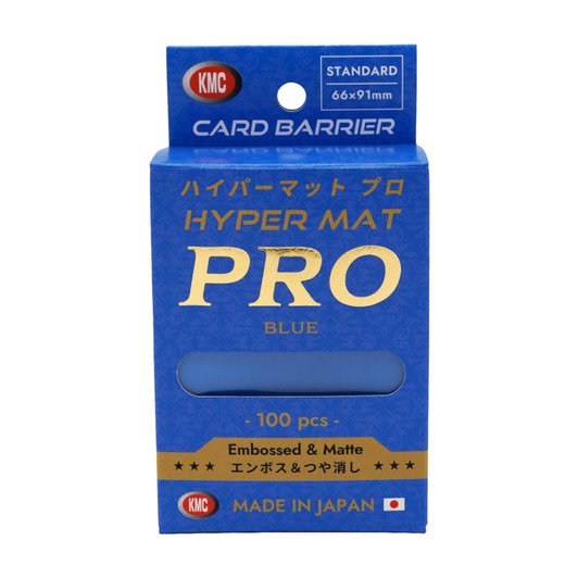 KMC: Sleeves - Hyper MAT PRO: Blue