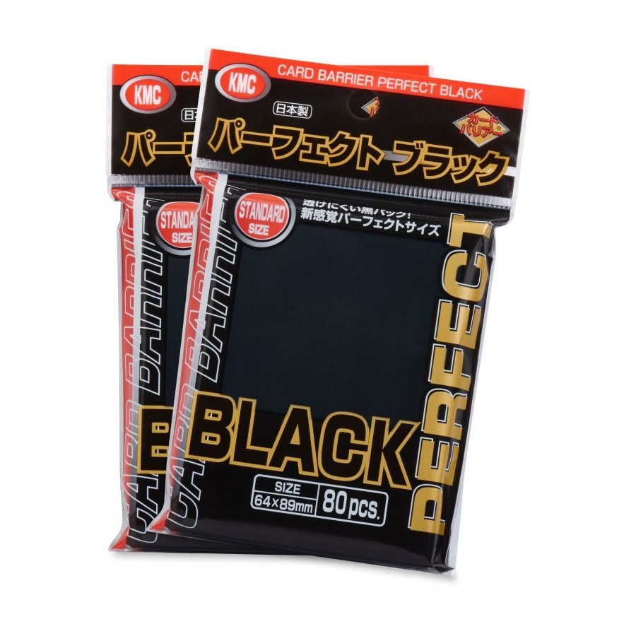 KMC: Sleeves - Perfect: Black