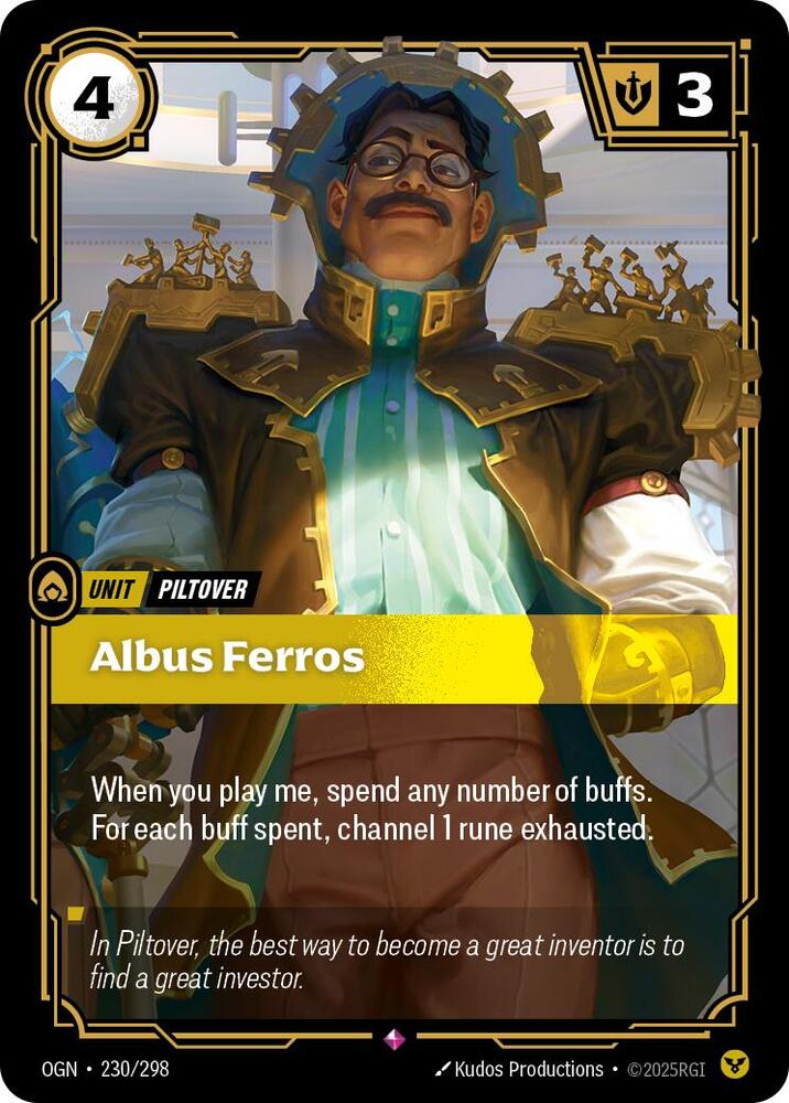 Albus Ferros 230/298 (Origins) - Foil