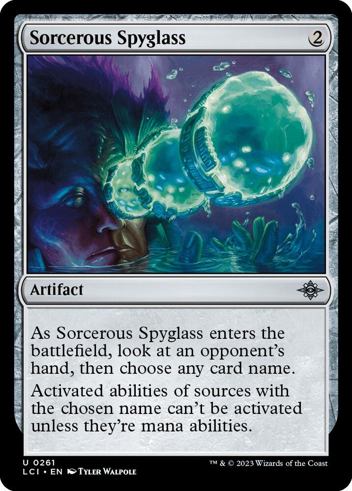 Sorcerous Spyglass 261/291 (The Lost Caverns of Ixalan)