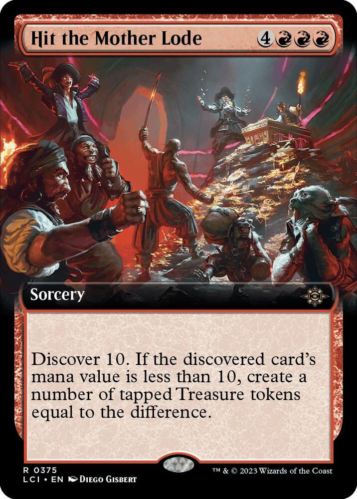 Hit the Mother Lode 375/291 (The Lost Caverns of Ixalan) - Extended Art
