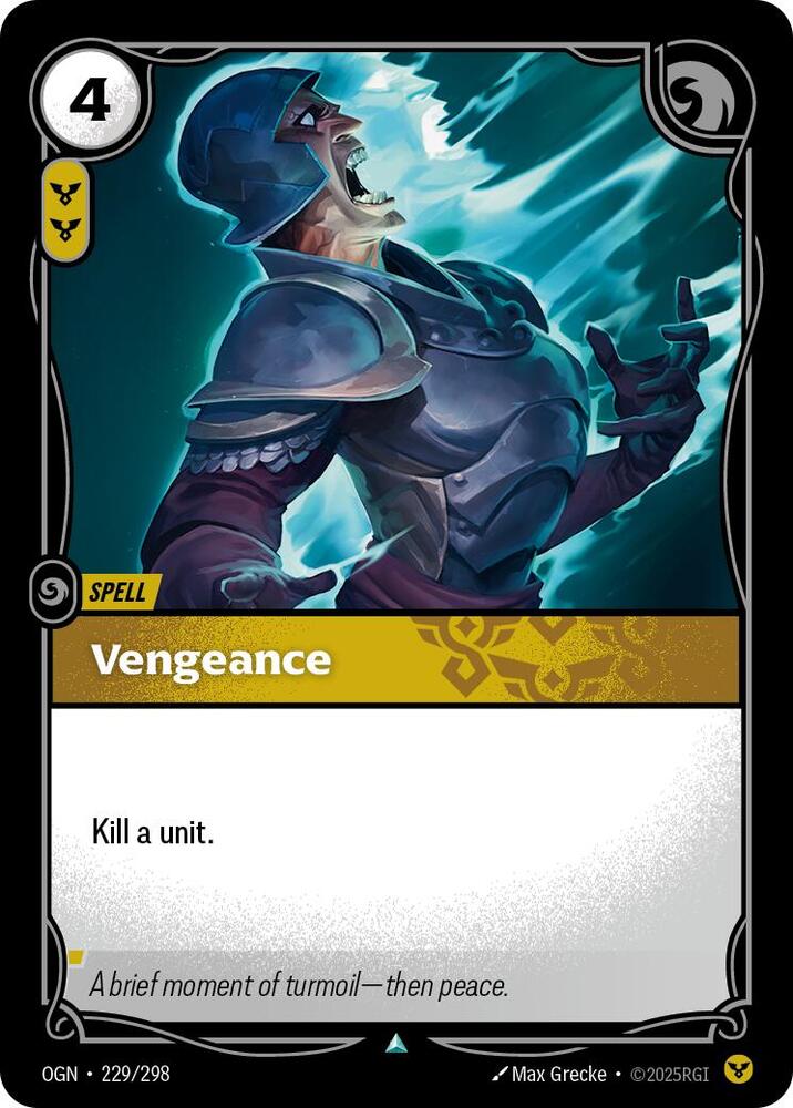 Vengeance 229/298 (Origins)