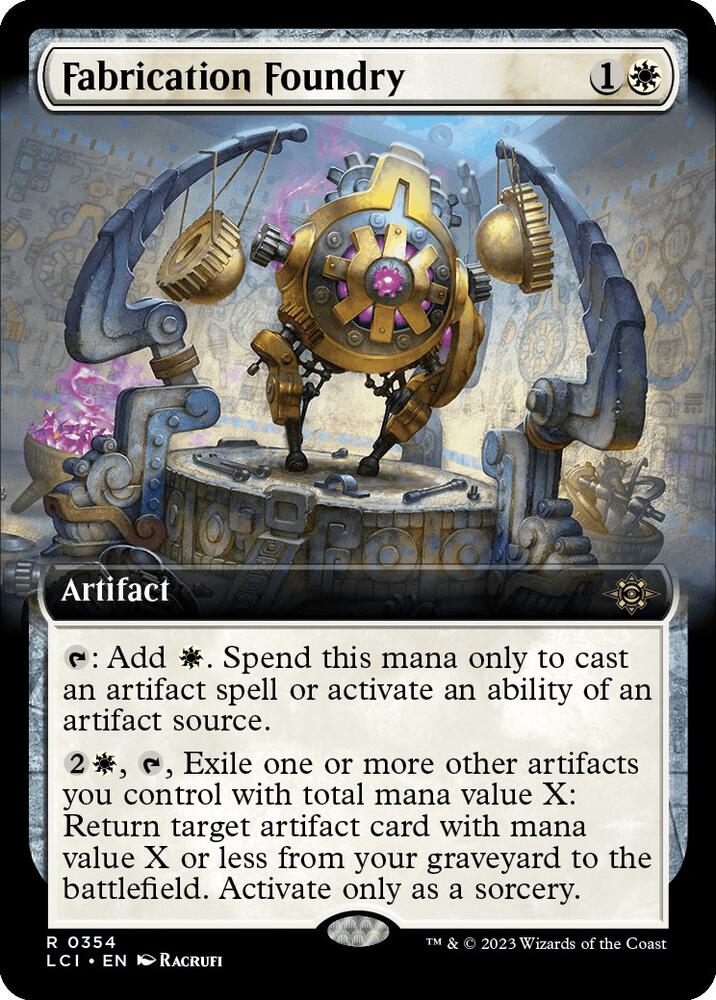 Fabrication Foundry 354/291 (The Lost Caverns of Ixalan) - Extended Art