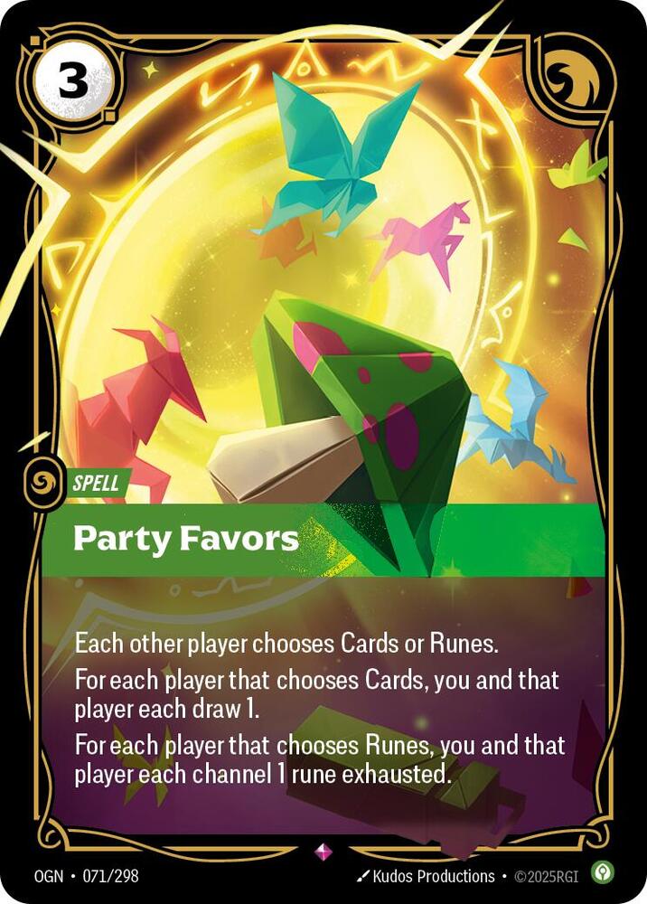 Party Favors 71/298 (Origins) - Foil
